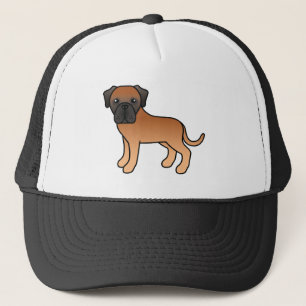Boné Cartoon Old English Mastiff Dog Em Apricot Casaco