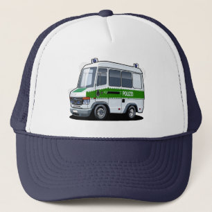 Boné Cartoon Police Van