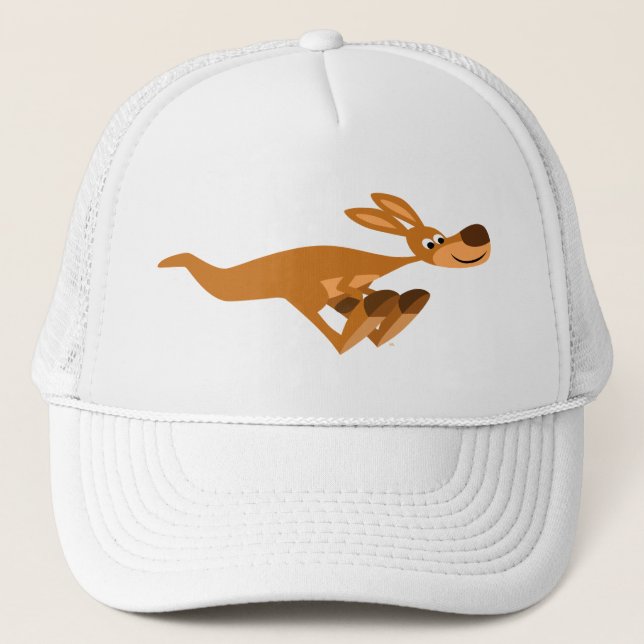 Boné Cartoon Rápido Bonito Kangaroo Hat (Frente)