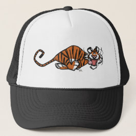 Boné Cartoon Running Tiger hat