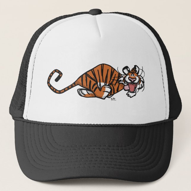 Boné Cartoon Running Tiger hat (Frente)