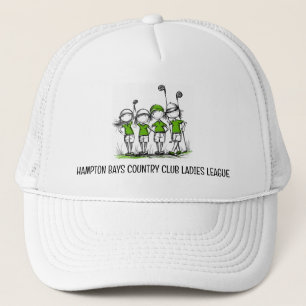 Boné Casa da Liga de Golfe Personalizada para Mulheres