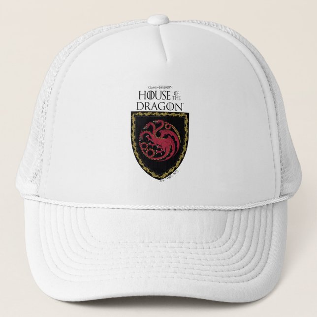 Boné CASA DO DRAGÃO | House Targaryen Crest (Frente)