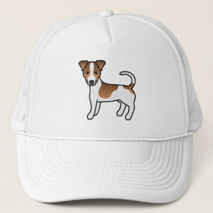 Boné Casaco Branca E Suave Jack Russell Terrier Dog
