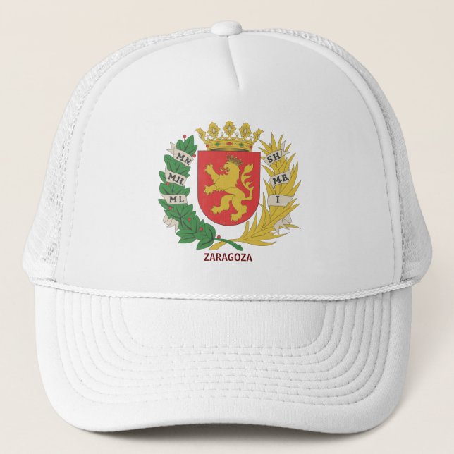 Boné Casaco de Armas de Saragoça, ESPANHA (Frente)