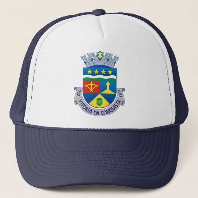 Boné Casaco de Armas de Vitória da Conquista (BRASIL) (Frente)