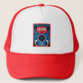 Boné Casino Gambling Poker Roulette