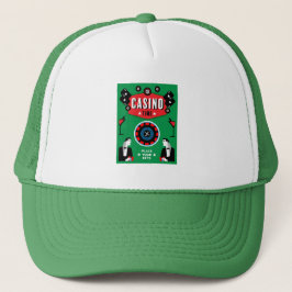 Boné Casino Gambling Poker Roulette