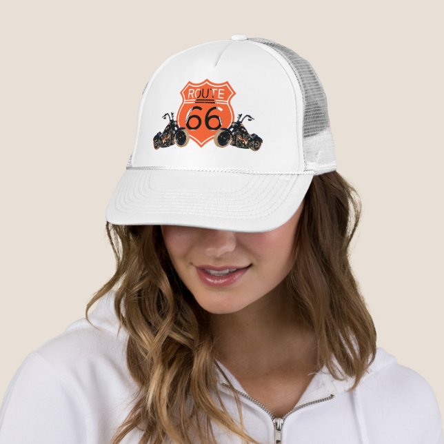 Boné Casquette Trucker BIKE ROUTE 66 (In Situ)