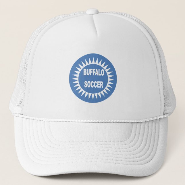 Boné Casquette Trucker blanche BUFFALO SOCCER (Frente)