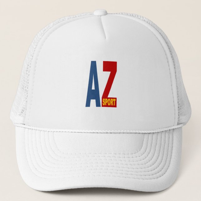 Boné Casquette Trucker blanche SPORT ARIZONA (Frente)