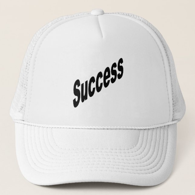 Boné Casquette Trucker blanche  SUCCESS (Frente)