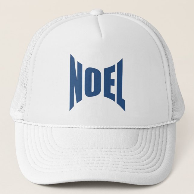 Boné Casquette trucker  blanches   NOEL (Frente)