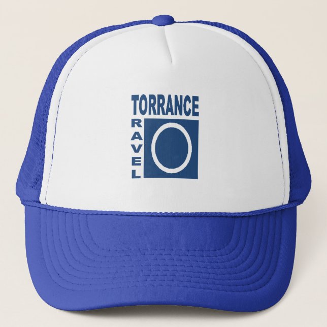 Boné Casquette Trucker bleu royal  TRAVEL  TORRENCE  (Frente)