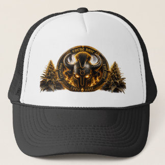 Boné Casquette Trucker Corne Noire – Casque Viking en F