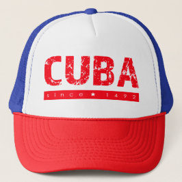 Boné Casquette Trucker Cuba