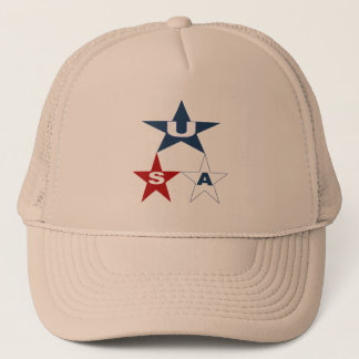 Boné Casquette Trucker kaki DESIGN USA