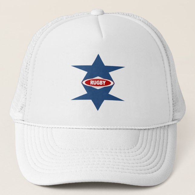 Boné Casquette Tucker  blanche  US  RUGBY (Frente)