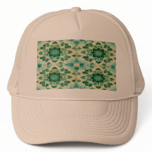 Casquette Zellige Vert Turquoise