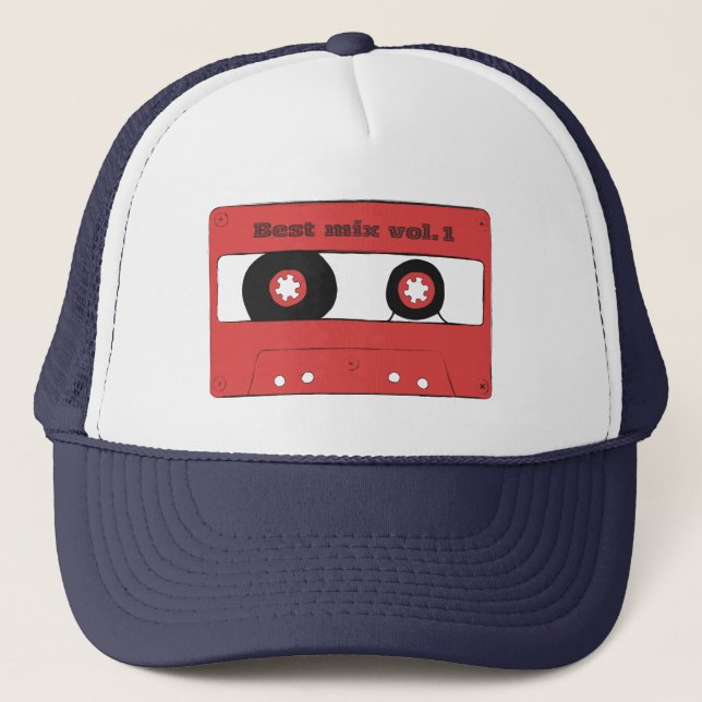 Boné Cassette Tape T-Shirt (Frente)