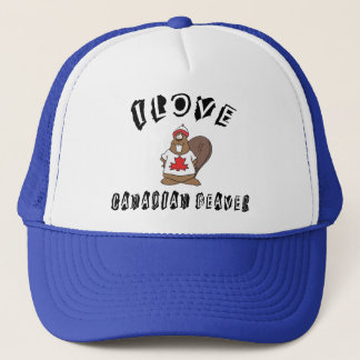 Boné Castor impertinente do canadense do amor de I