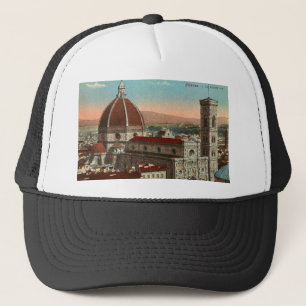 Boné Catedral retro de Florença Italia Italia da arte