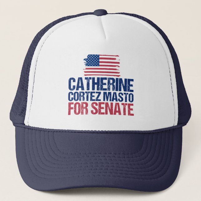 Boné Catherine Cortez Masto para a Eleição do Senado Ne (Frente)