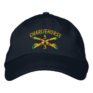 Boné Cavalaria 3/5 Cavalaria VSM cruzou Sabers Hat
