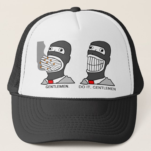 Boné cavalheiros 4chan (Frente)