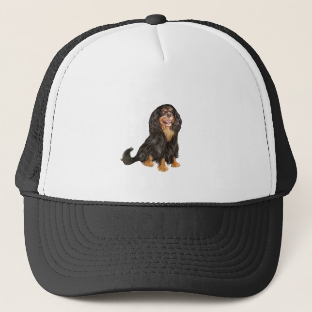 Boné Cavalier King Charles (R) - Black and tan.png (Frente)