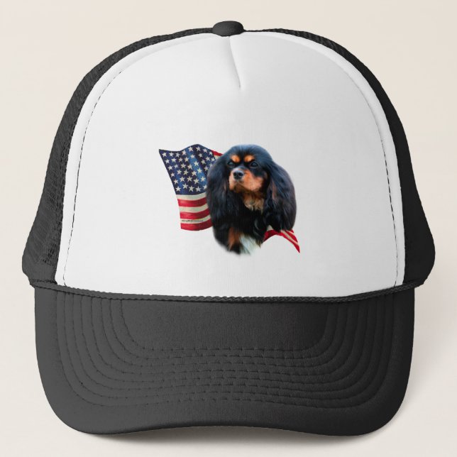 Boné Cavalier King Charles Spaniel Flag (Frente)