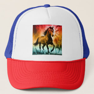 Boné Cavalo correndo