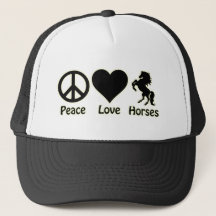 Cavalos do amor da paz