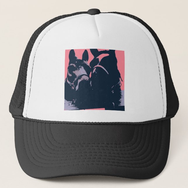 Boné Cavalos no Amor à Arte Pop (Frente)