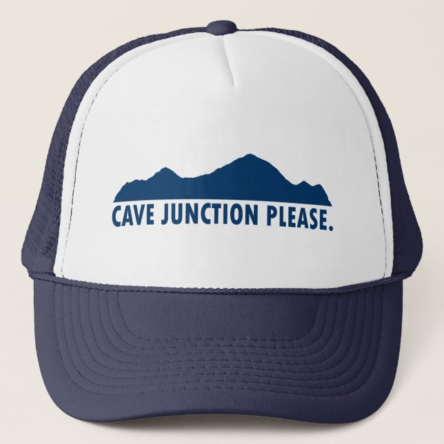 Boné Cave Junction Oregon, por favor (Frente)