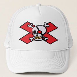 Boné Caveira e "X"