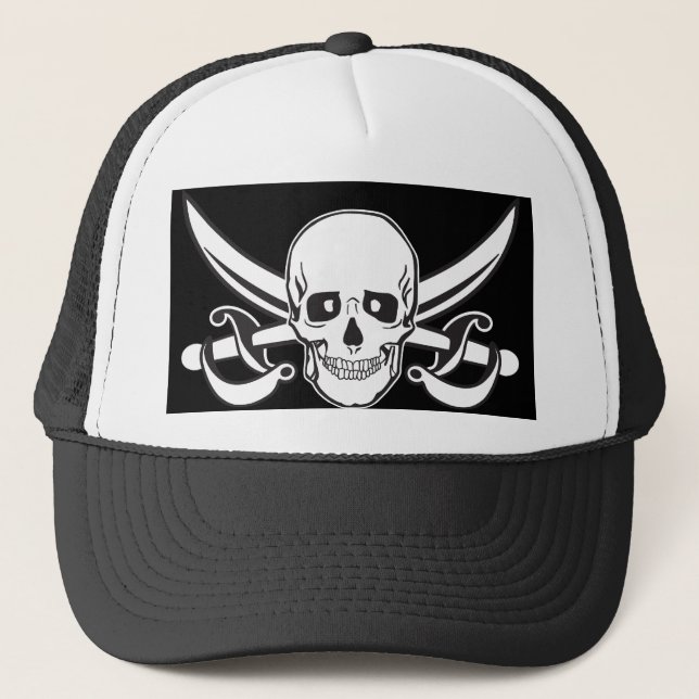Boné Caveira Pirata (Frente)