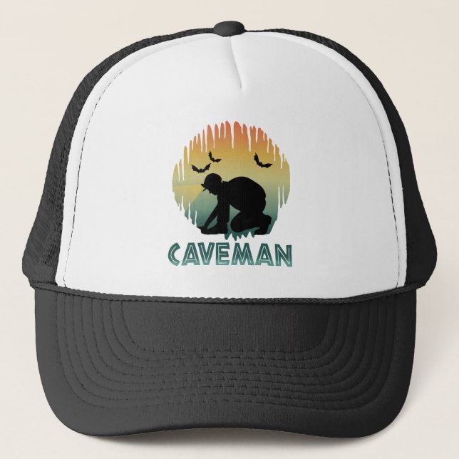 Boné Caveman - Espeleologia Caver (Frente)