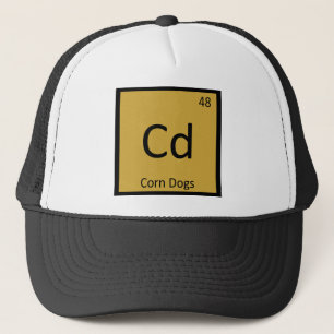 Boné Cd - Cães De Milho Mesa Periódica De Química