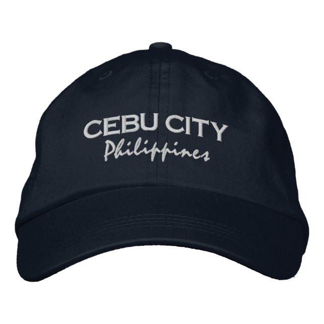 Boné Cebu City Philiippines Baseball Hat (Frente)