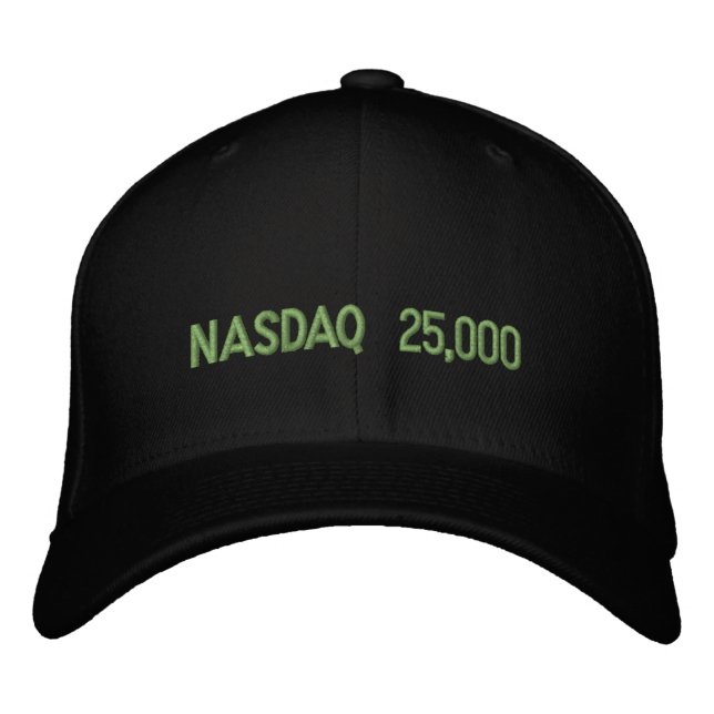 Boné Celebração da Bolsa de Valores NASDAQ 25000 (Frente)