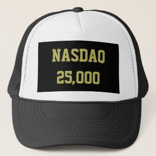 Boné Celebração das 25000 ações da NASDAQ no mercado de