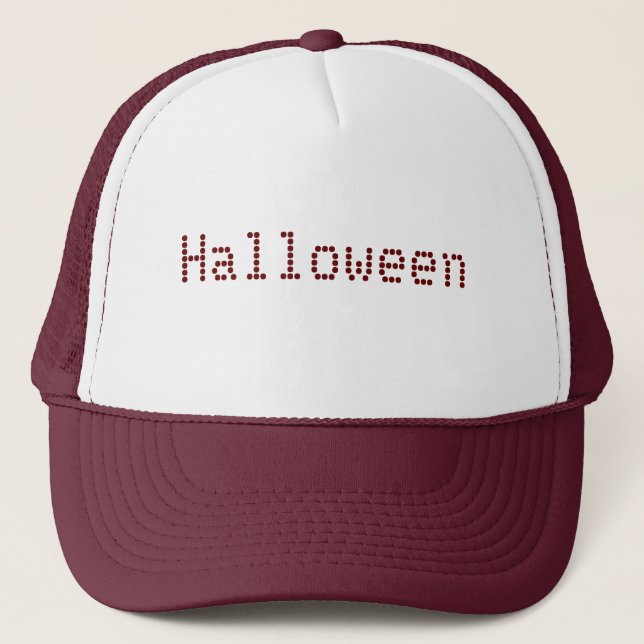 Boné Celebração de Halloween brincadeira com amigos-Cap (Frente)