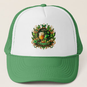 Boné Celebração do Dia de São Patrício Ornamentada a Ou