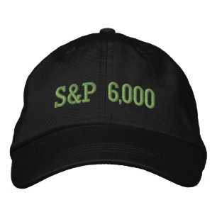 Boné Celebração do Índice de Bolsas de Nível S&P 6.000