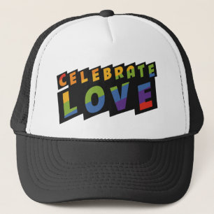 Boné Celebrar chapéus de amor