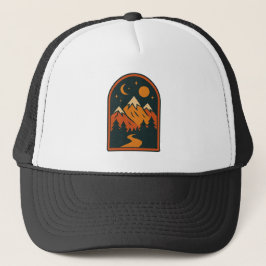 Boné Celestial Landscape Trucker Hat
