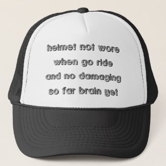 Boné Cérebro Dirt Bike Motocross Hat
