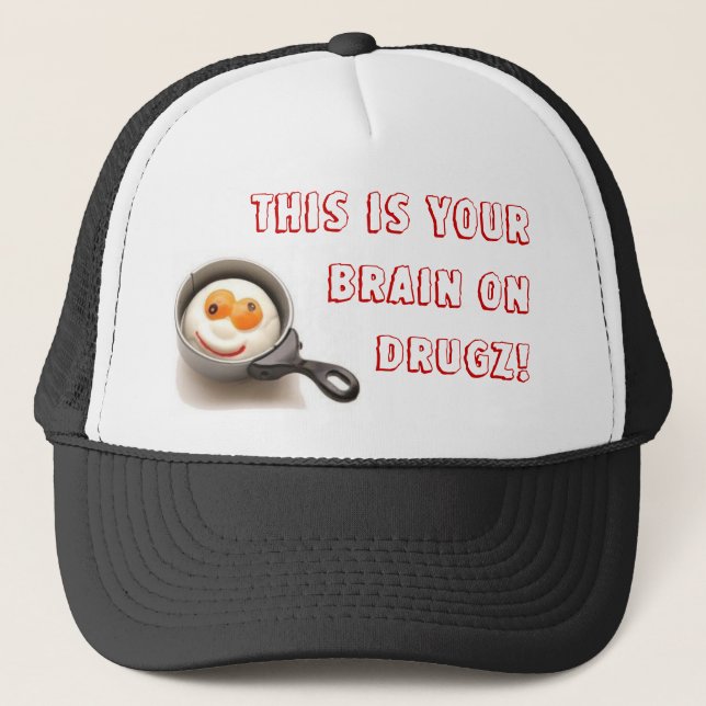 Boné cérebro no drugz! (Frente)