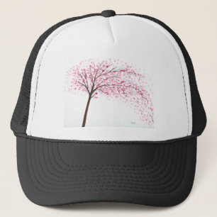 Boné Cereja floresce impermeabilizante